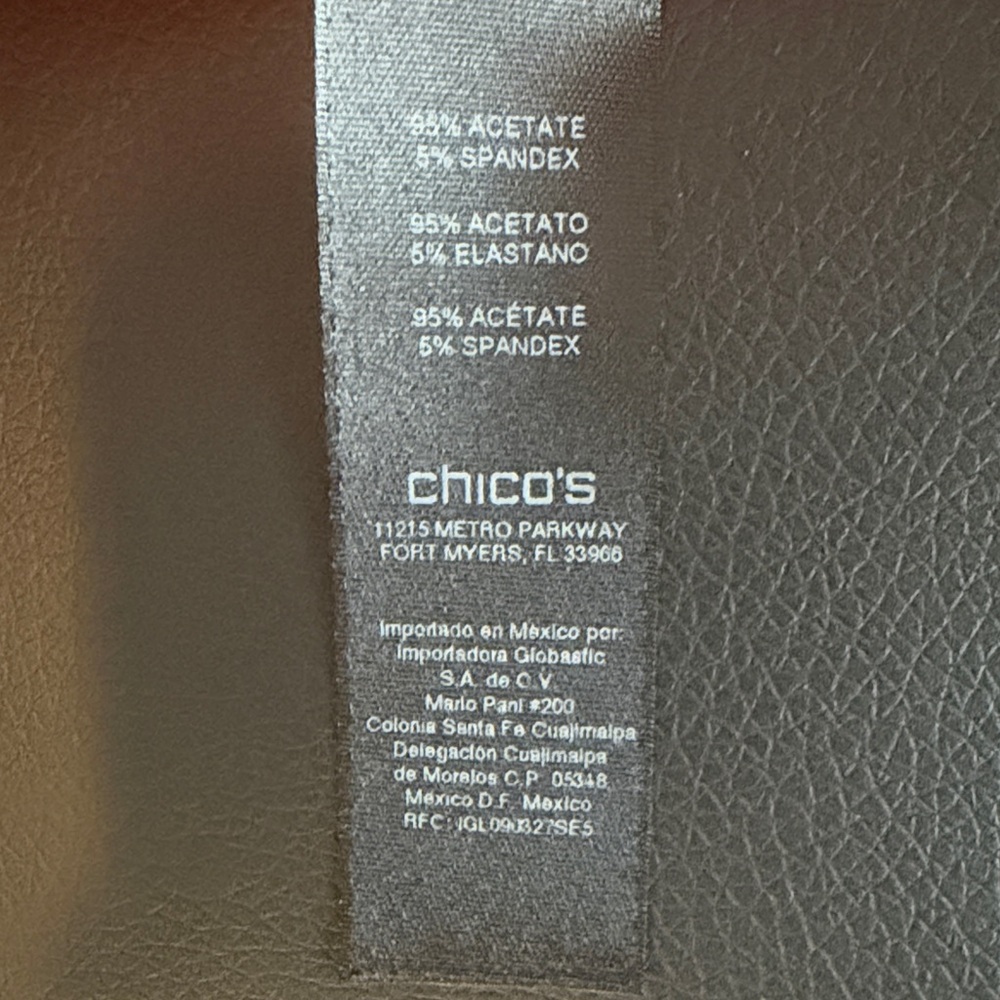 Travelers by Chicos Tank Top & Sheer Jacket set. Medium and small - Picture 12 of 14